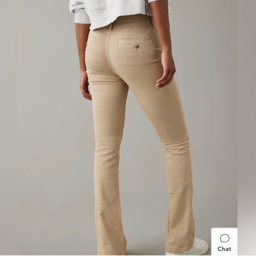 AE Khaki Boot Cut Pants